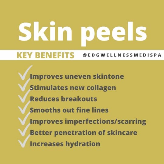 chemical peel benefits and side effects